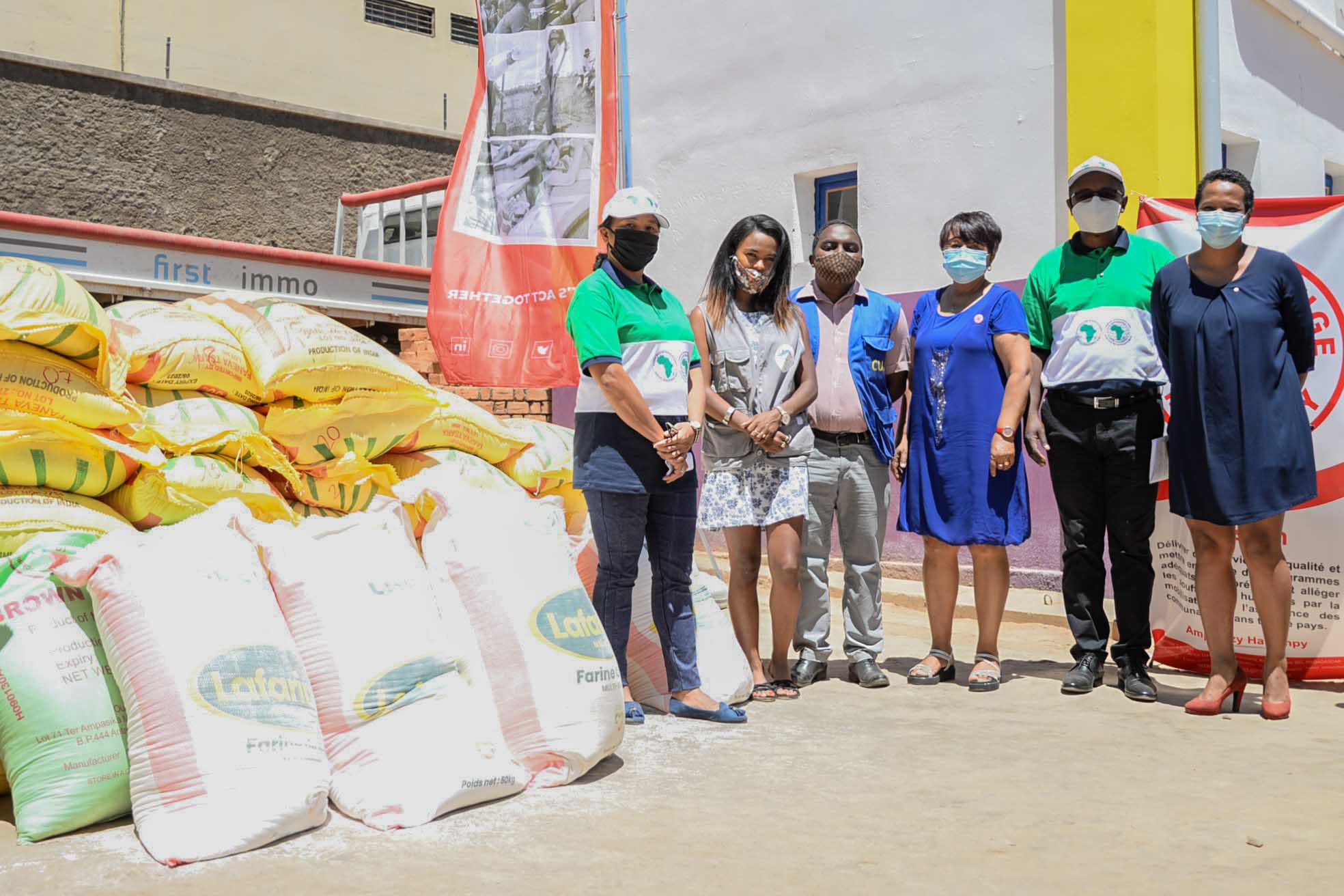 Donation de l'African Development Bank Group avec l'appui de la Croix-Rouge Malagasy
